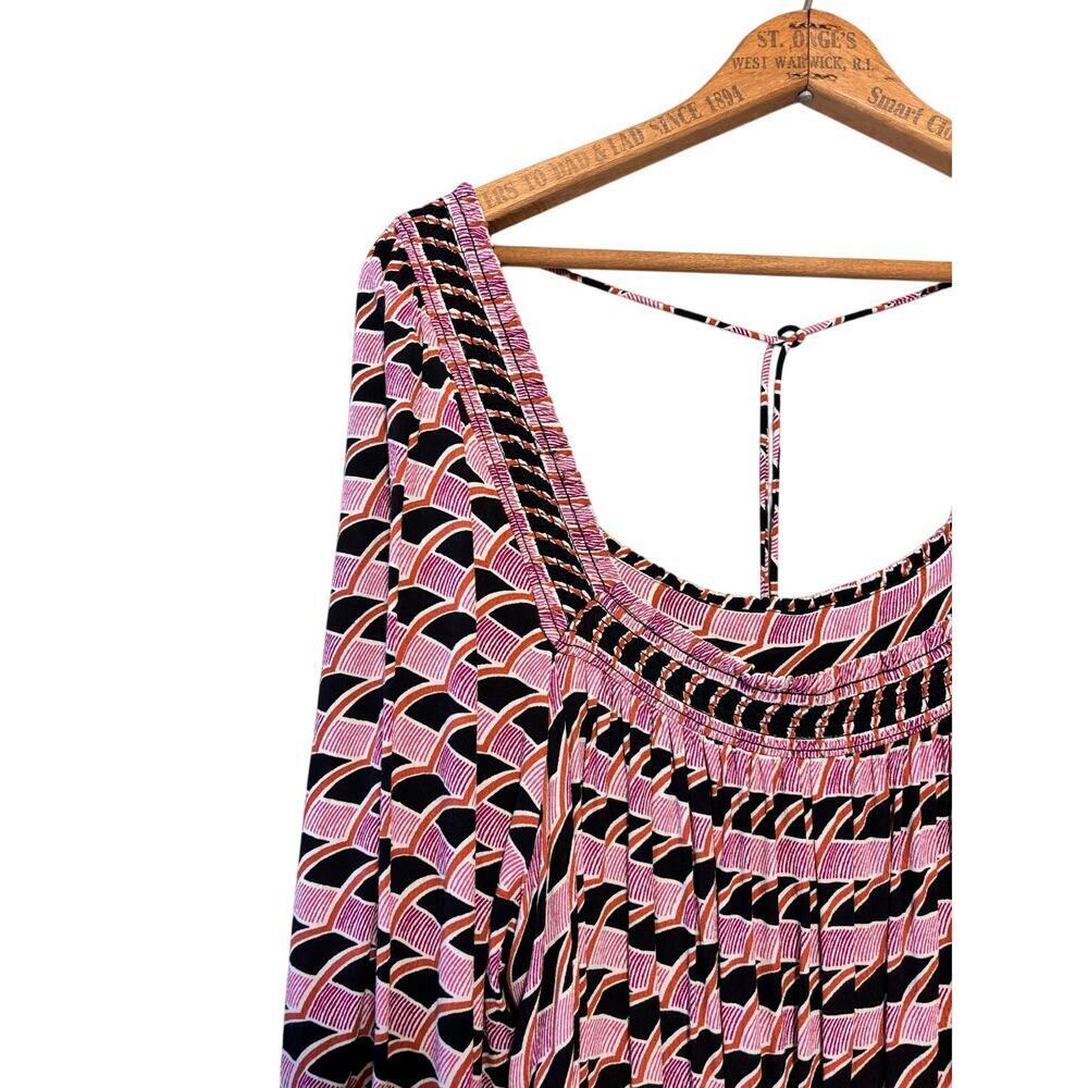 Maeve Anthropologie Geometric Graphic Pattern Dress - Picture 4 of 8